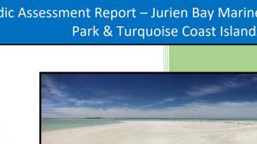 Periodic assessment report cover - Jurien Bay MP & Turquoise Coast Islands