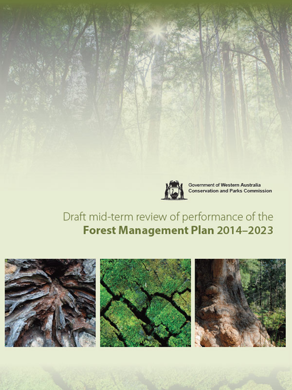 Draft Mid term review of performance of the Forest management Plan 2014-23 cover